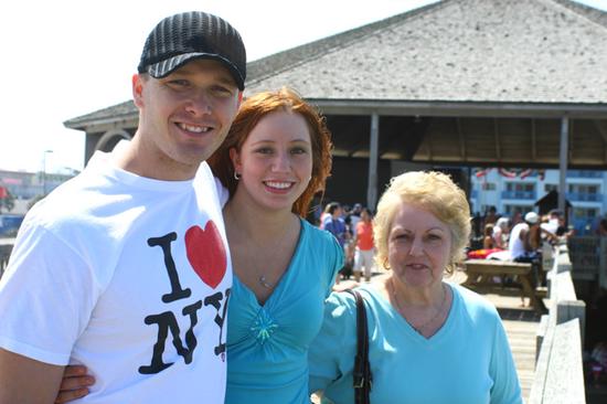 Chris, Amber, and Sharon