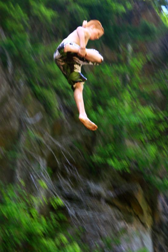 Cliff Jumping #2