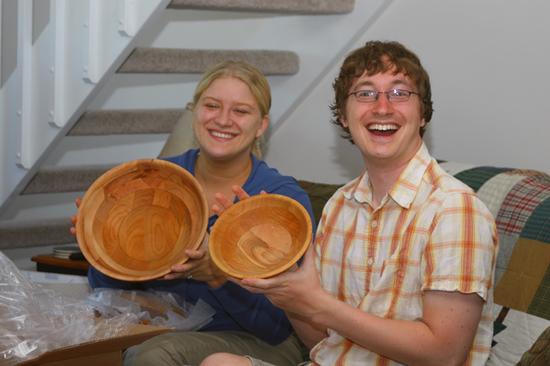 Woohoo, Wooden Bowls!